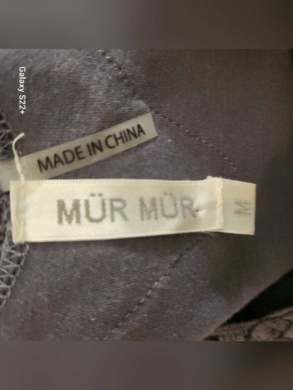 T16 Fringed Woven Yoke Western Tank Top w lace inset back - Slate Blue - Picture 7 of 8